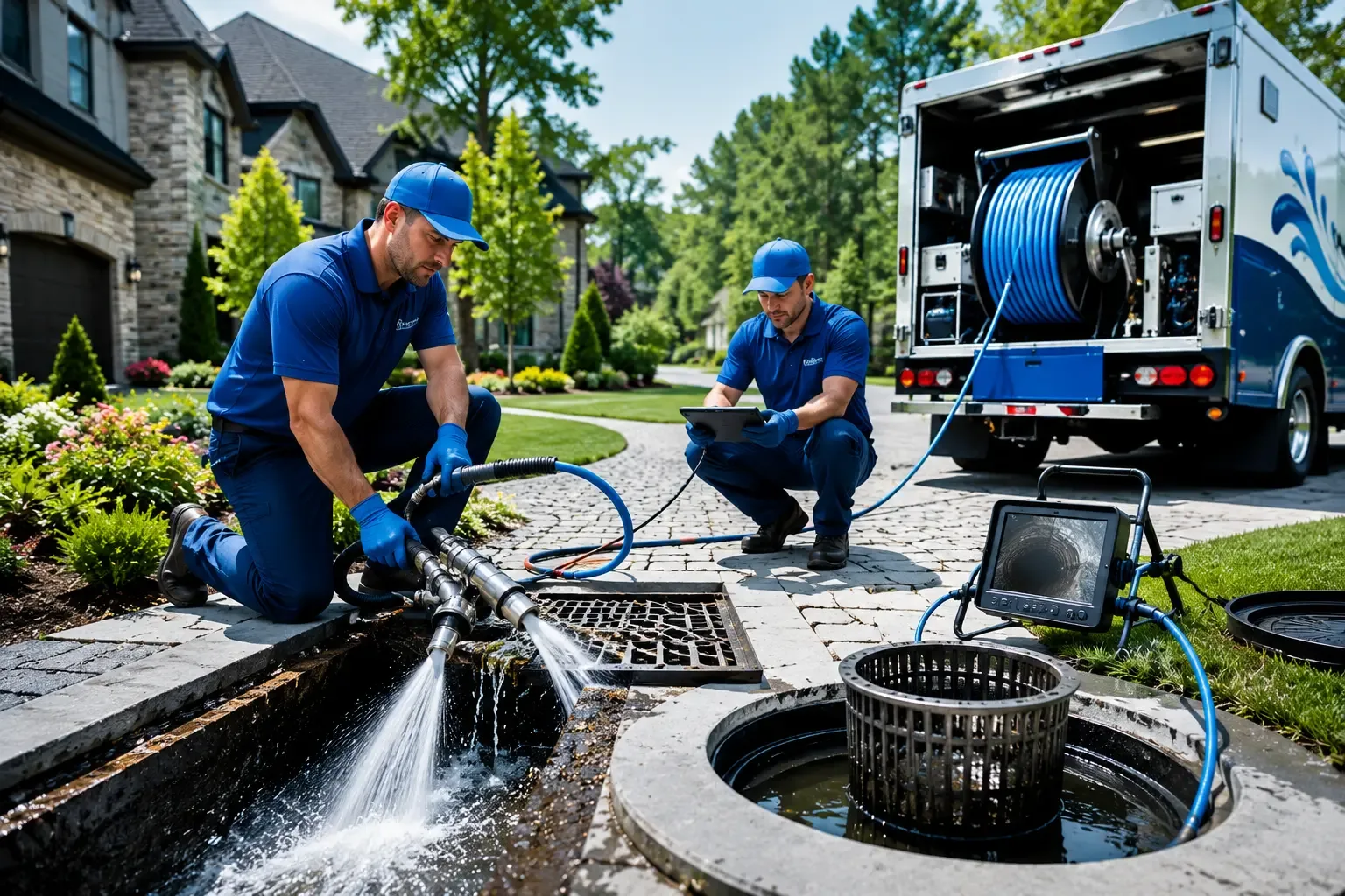 Local outdoor drain cleaning professionals in Herbster, WI