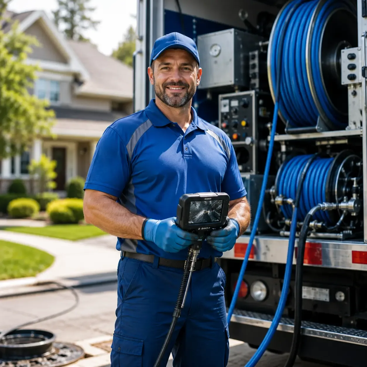 Local outdoor drain cleaning specialists in Herbster, WI